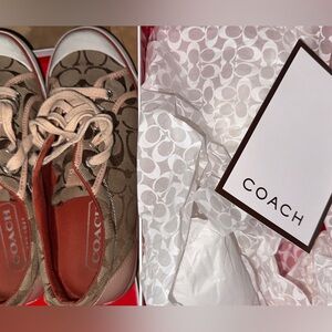 Coach Signature Sneakers Women’s Size 8 Barrett style
